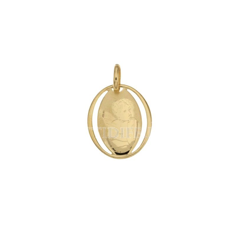 Engelsanhänger aus Gelbgold 803321714868