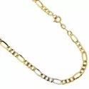 Yellow and White Gold Men's Necklace 803321700241