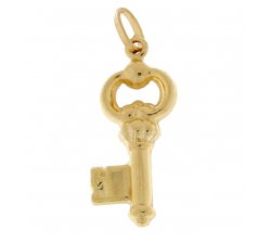 Yellow gold key pendant 803321702066