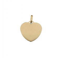 Yellow gold heart pendant 803321731152