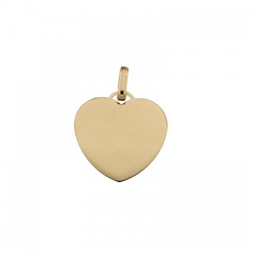 Yellow gold heart pendant 803321731152