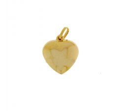 Yellow gold heart pendant 803321700501