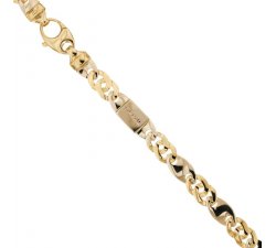 Herrenarmband aus Gelb- und Weißgold 803321735562