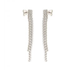 Women's Tennis Earrings in White Gold 803321734803