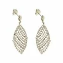 Women's Long Earrings in White Gold 803321736173