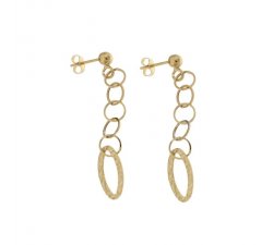 Women's Long Earrings in Yellow Gold 803321729150