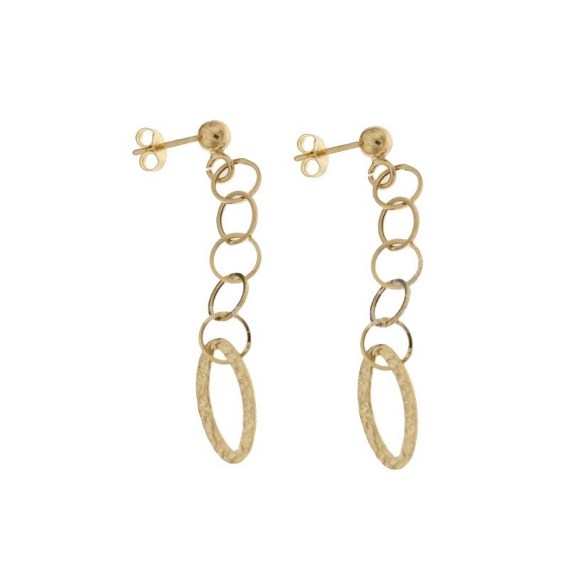 Women's Long Earrings in Yellow Gold 803321729150