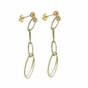 Women's Long Earrings in Yellow Gold 803321729138