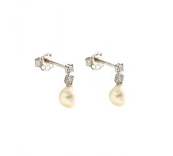 Pearl Woman Earrings in White Gold 803321715900