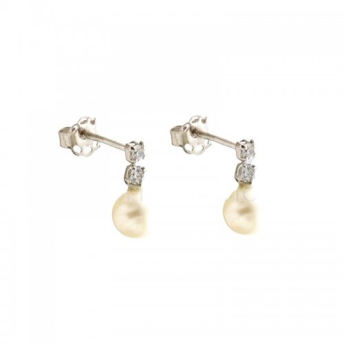 Pearl Woman Ohrringe aus Weißgold 803321715900
