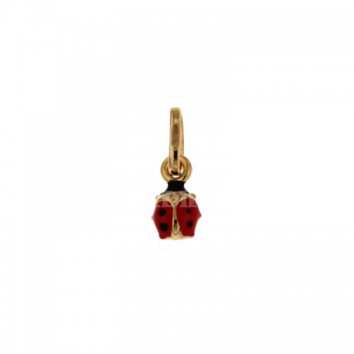 Ladybug pendant yellow gold 803321703313