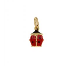 Ladybug pendant yellow gold 803321715391