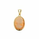 Yellow gold cameo pendant 803321706310