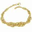 Yellow gold women's bracelet 803321705661