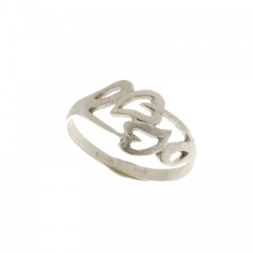 Women's Hearts Ring White Gold 803321714259