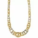 Yellow White Gold Woman Necklace 803321733666