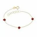 Mädchenarmband aus Gelbgold 803321721796