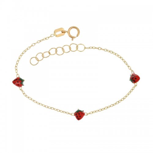 Mädchenarmband aus Gelbgold 803321721796