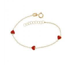 Mädchenarmband aus Gelbgold 803321721721