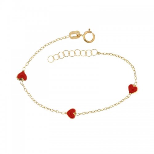 Bracciale da bimba in oro giallo 803321721721