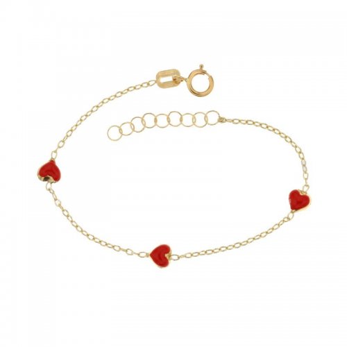 Bracciale da bimba in oro giallo 803321721721