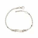 Bracciale per bambini in oro bianco 803321736202