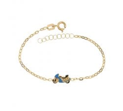 Yellow gold boy's bracelet 803321721741