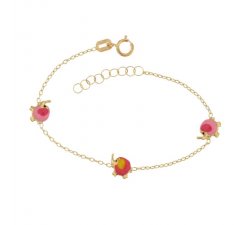 Bracciale da bimba in oro giallo 803321721713