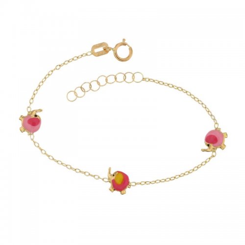 Bracciale da bimba in oro giallo 803321721713