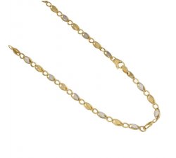 Herren-Halskette aus Gelb- und Weißgold 803321718280