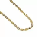 Yellow and White Gold Men's Necklace 803321712135