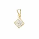 Yellow gold light point pendant 803321729879