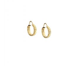 Women's Yellow Hoop Earrings 803321705723