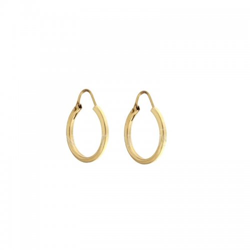 Women's Yellow Hoop Earrings 803321716730