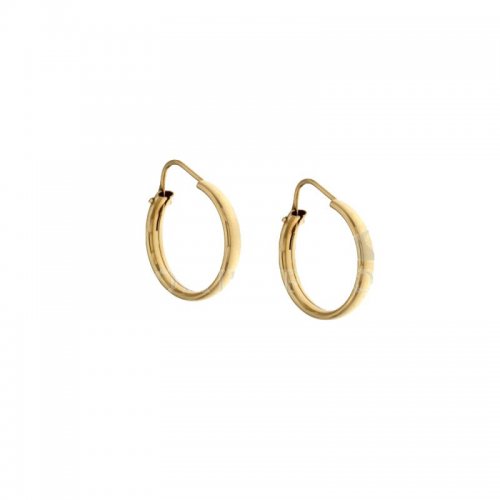 Women's Yellow Hoop Earrings 803321716740