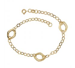 Yellow gold women's bracelet 803321719147