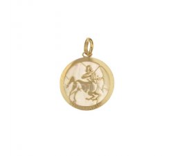 Sternzeichen-Anhänger Schütze aus Gelbgold 803321733009