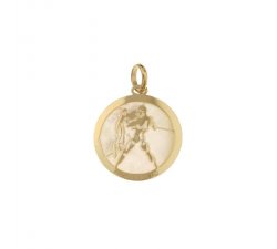 Sternzeichen-Anhänger Wassermann aus Gelbgold 803321733011