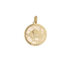 Sternzeichen Stier Anhänger aus Gelbgold 803321733002