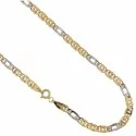 Yellow and White Gold Men's Necklace 803321700284