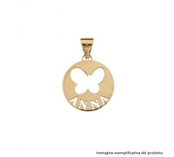 Butterfly pendant with customizable name 803321732819