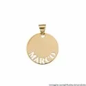 Yellow Gold Pendant Customizable Name 803321732817