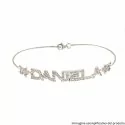 Weißgold-Armband Anpassbarer Name 803321712098