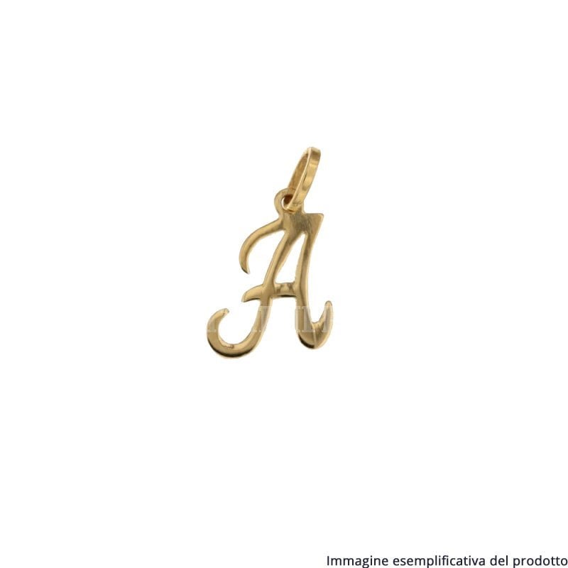 Initial Letter Name Pendant Yellow Gold 803321726501