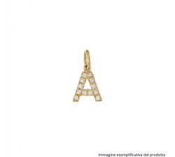 Initial Letter Name Pendant Yellow Gold 803321736145