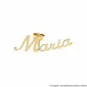 Yellow Gold Single Earring Customizable Name 803321732839