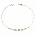 White gold women's tennis bracelet 803321726714