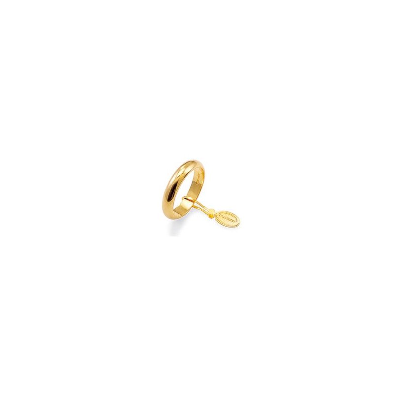 Unoaerre Classic Wedding Ring 6 grams Yellow Gold Classic