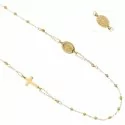 Round Rosary Necklace Yellow Gold 803321734905