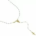 Collana Rosario Oro Bianco Giallo Madonna Miracolosa 803321716825